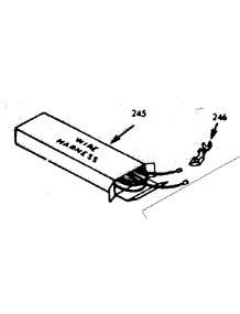 Wire Harnesses And Components parts for Kenmore Range 911.7227811 (9117227811, 911 7227811) from AppliancePartsPros.com