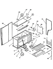 Upper Oven parts for Kenmore Range 791.7859091 (7917859091, 791 7859091) from AppliancePartsPros.com