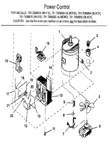 Power Control parts for Kenmore Range 791.7898814 (7917898814, 791 7898814) from AppliancePartsPros.com