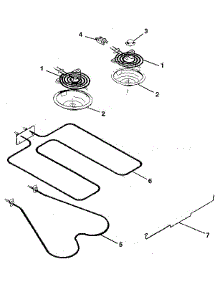 Element parts for Kenmore Range 791.9338983 (7919338983, 791 9338983) from AppliancePartsPros.com