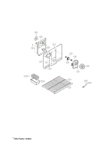 Freezer Parts parts for Kenmore Refrigerator 795.69374901 (79569374901, 795 69374901) from AppliancePartsPros.com