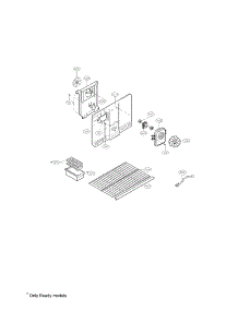 Freezer Parts parts for Kenmore Refrigerator 795.69976900 (79569976900, 795 69976900) from AppliancePartsPros.com