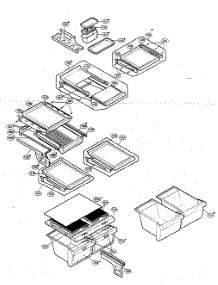Refrigerator Parts parts for Kenmore Refrigerator 795.73262303 (79573262303, 795 73262303) from AppliancePartsPros.com