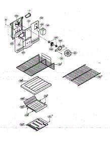 Freezer Parts parts for Kenmore Refrigerator 795.73263303 (79573263303, 795 73263303) from AppliancePartsPros.com