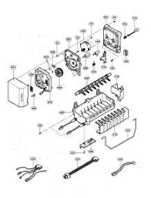 Ice Maker Parts 2 parts for Kenmore Refrigerator 795.73952300 (79573952300, 795 73952300) from AppliancePartsPros.com