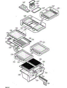 Refigerator Parts parts for Kenmore Refrigerator 795.73952300 (79573952300, 795 73952300) from AppliancePartsPros.com