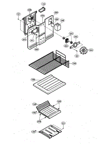 Freezer Parts parts for Kenmore Refrigerator 795.73952300 (79573952300, 795 73952300) from AppliancePartsPros.com