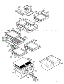 Refrigerator Parts parts for Kenmore Refrigerator 795.73964303 (79573964303, 795 73964303) from AppliancePartsPros.com