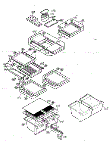 Refrigerator Parts parts for Kenmore Refrigerator 795.75254401 (79575254401, 795 75254401) from AppliancePartsPros.com