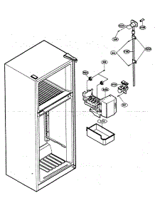 Ice Maker Parts 2 parts for Kenmore Refrigerator 795.75254401 (79575254401, 795 75254401) from AppliancePartsPros.com
