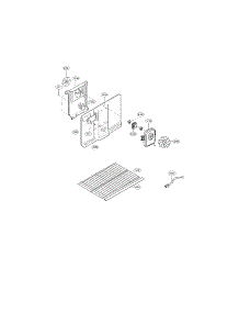 Freezer Parts parts for Kenmore Refrigerator 795.79293901 (79579293901, 795 79293901) from AppliancePartsPros.com