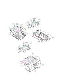 Refrigerator Parts parts for Kenmore Refrigerator 795.79303901 (79579303901, 795 79303901) from AppliancePartsPros.com