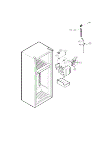 Icemaker Parts parts for Kenmore Refrigerator 795.79379901 (79579379901, 795 79379901) from AppliancePartsPros.com