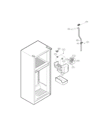 Ice Maker Parts parts for Kenmore Refrigerator 795.79976900 (79579976900, 795 79976900) from AppliancePartsPros.com