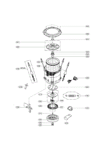Tub Assembly Parts parts for Kenmore Washer 796.29002000 (79629002000, 796 29002000) from AppliancePartsPros.com