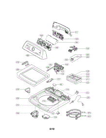 Cover Assembly Parts parts for Kenmore Washer 796.29272010 (79629272010, 796 29272010) from AppliancePartsPros.com