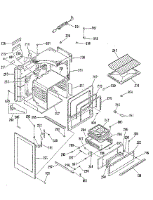Body Section parts for Kenmore Range 911.7279181 (9117279181, 911 7279181) from AppliancePartsPros.com