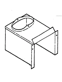 Optional Flue Collar Kit parts for Kenmore Range 911.7298510 (9117298510, 911 7298510) from AppliancePartsPros.com