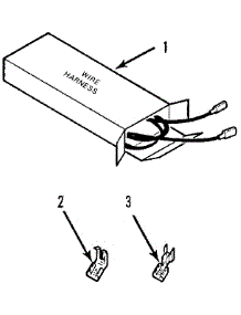 Wire Harnesses And Components parts for Kenmore Range 911.7360990 (9117360990, 911 7360990) from AppliancePartsPros.com