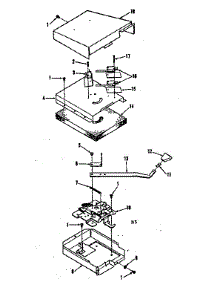 Power Lock Section parts for Kenmore Range 911.7898510 (9117898510, 911 7898510) from AppliancePartsPros.com