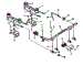 Illustration And Parts List For Top Burner Section