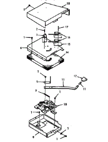 Power Lock Section parts for Kenmore Range 911.7898512 (9117898512, 911 7898512) from AppliancePartsPros.com