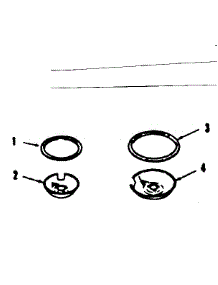 Optional Porcelain Pan And Chrome Ring Kit No. 8068400 parts for Kenmore Range 911.9108610 (9119108610, 911 9108610) from AppliancePartsPros.com