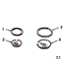 Optional Porcelain Pan And Chrome Ring Kit No. 8068410