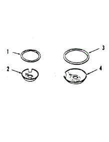 Optional Porcelain Pan And Chrome Ring Kit No. 8068410 parts for Kenmore Range 911.9108810 (9119108810, 911 9108810) from AppliancePartsPros.com