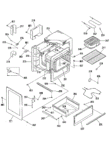 Body Section parts for Sears Cooktop 9119119181 from AppliancePartsPros.com