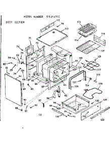 Body Section parts for Kenmore Range 911.9147913 (9119147913, 911 9147913) from AppliancePartsPros.com