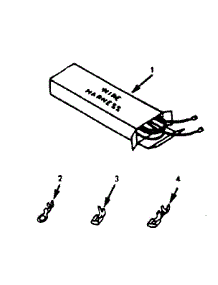 Wire Harnesses And Components parts for Kenmore Range 911.9168710 (9119168710, 911 9168710) from AppliancePartsPros.com
