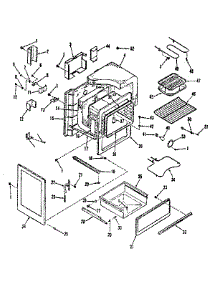 Body Section parts for Kenmore Range 911.9188710 (9119188710, 911 9188710) from AppliancePartsPros.com