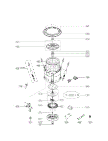 Tub Assembly Parts parts for Kenmore Washer 796.29278010 (79629278010, 796 29278010) from AppliancePartsPros.com
