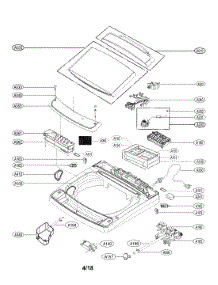 Case Parts parts for Kenmore Washer 796.31433710 (79631433710, 796 31433710) from AppliancePartsPros.com