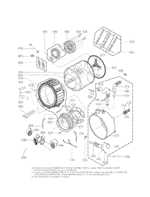 Drum And Tub Assembly Parts parts for Kenmore Washer 796.40448900 (79640448900, 796 40448900) from AppliancePartsPros.com