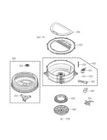 Tub Assembly Parts parts for Kenmore Washer 796.51973610 (79651973610, 796 51973610) from AppliancePartsPros.com