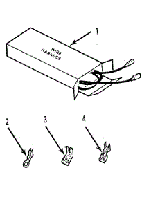 Wire Harness And Components parts for Kenmore Range 911.9188811 (9119188811, 911 9188811) from AppliancePartsPros.com