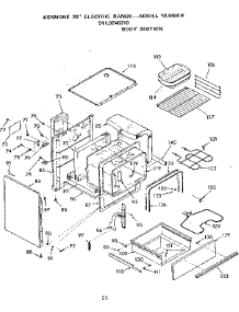 Body Section parts for Kenmore Range 911.9248310 (9119248310, 911 9248310) from AppliancePartsPros.com
