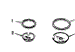 Optional Porcelain Pan And Chrome Ring Kit