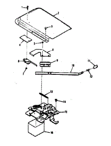 Power Lock Section parts for Kenmore Range 911.9328810 (9119328810, 911 9328810) from AppliancePartsPros.com