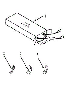 Wire Harnesses And Components parts for Kenmore Range 911.9330190 (9119330190, 911 9330190) from AppliancePartsPros.com