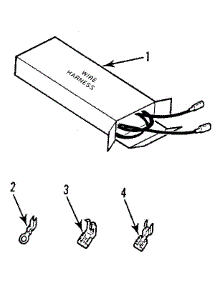 Wire Harnesses And Components parts for Kenmore Range 911.9330191 (9119330191, 911 9330191) from AppliancePartsPros.com