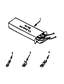 Wire Harnesses And Components parts for Kenmore Range 911.9348810 (9119348810, 911 9348810) from AppliancePartsPros.com