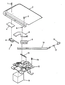 Door Lock Section parts for Kenmore Range 911.9348811 (9119348811, 911 9348811) from AppliancePartsPros.com