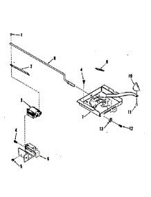 Power Lock Section parts for Kenmore Range 911.9368410 (9119368410, 911 9368410) from AppliancePartsPros.com