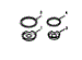 Optional Porcelain Pan And Chrome Ring Kit No. 8067121