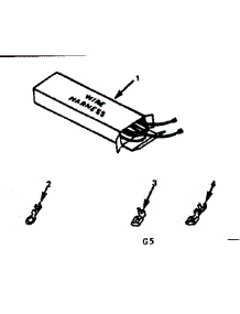Wire Harnesses And Components parts for Kenmore Range 911.9368413 (9119368413, 911 9368413) from AppliancePartsPros.com
