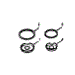 Optional Porcelain Pan And Chrome Ring Kit No. 8067121