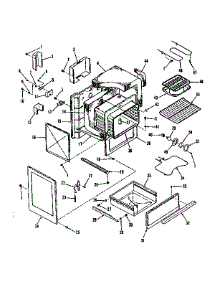 Body Section parts for Kenmore Range 911.9378710 (9119378710, 911 9378710) from AppliancePartsPros.com